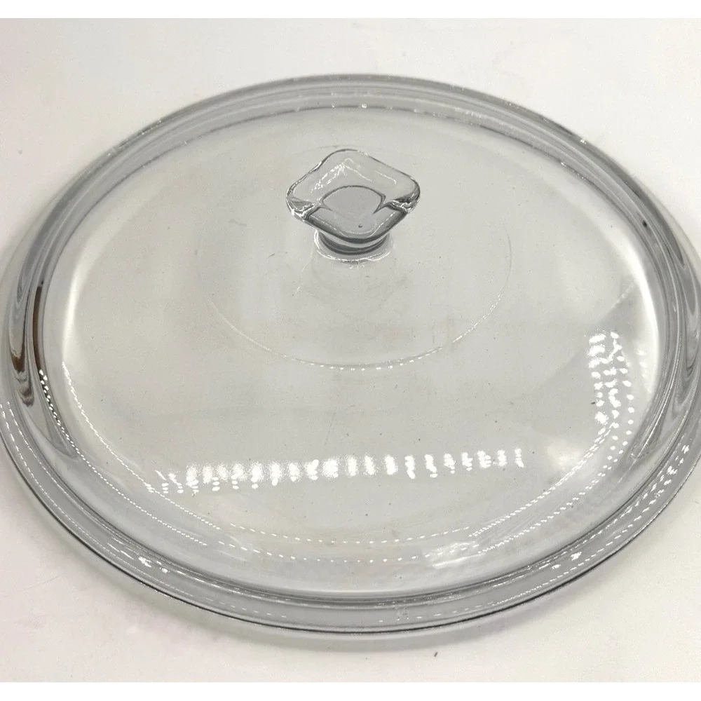 Glass Casserole Lid‎ Anchor Hocking Fire King 8.5